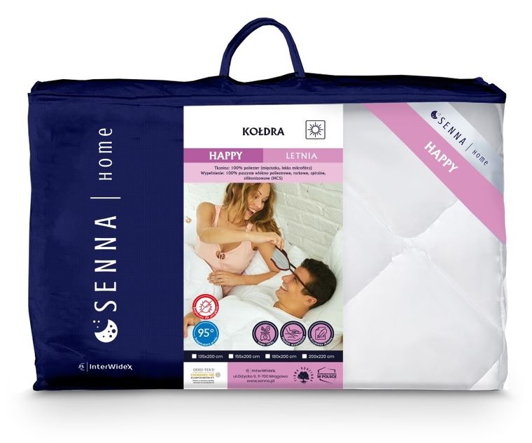 Senna Home, Happy, kołdra letnia, 155-200 cm