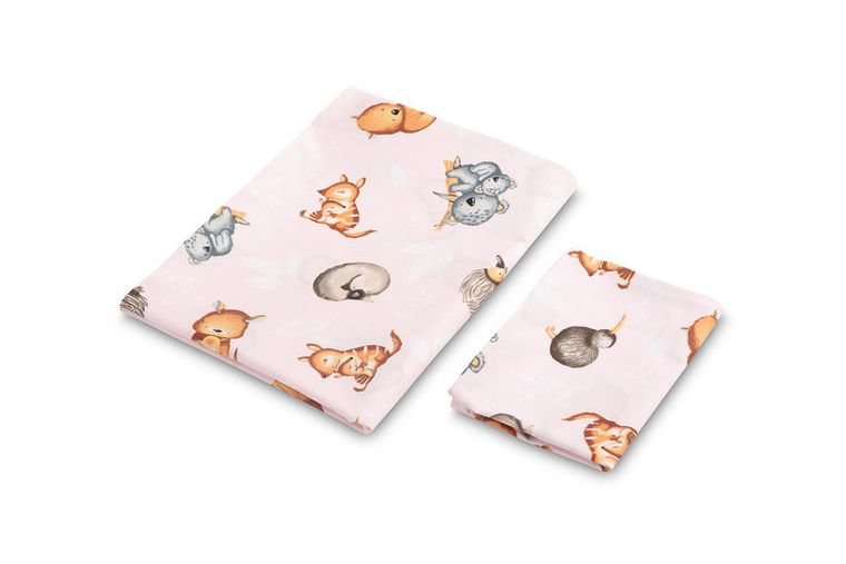 Sensillo, 2-częściowy komplet pościeli, dżungla, 100-135 cm