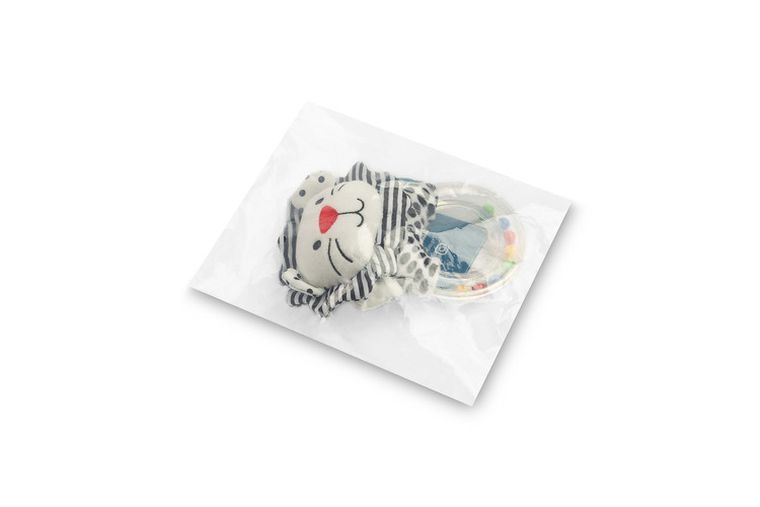 Sensillo, Black&White, miękka grzechotka, lew