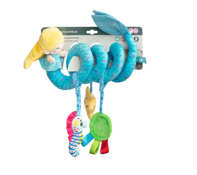 Sensillo, Colorful, sprężynka edukacyjna, syrenka