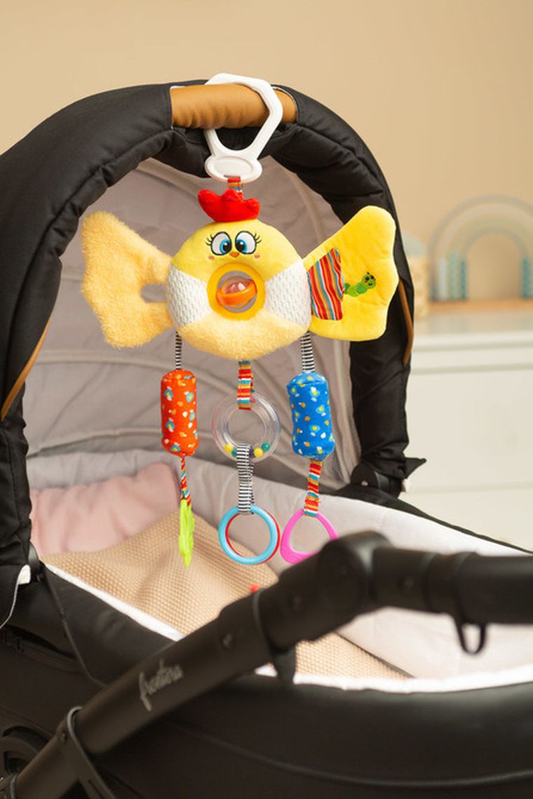 Sensillo, Colorful, zabawka podróżna, ptaszek