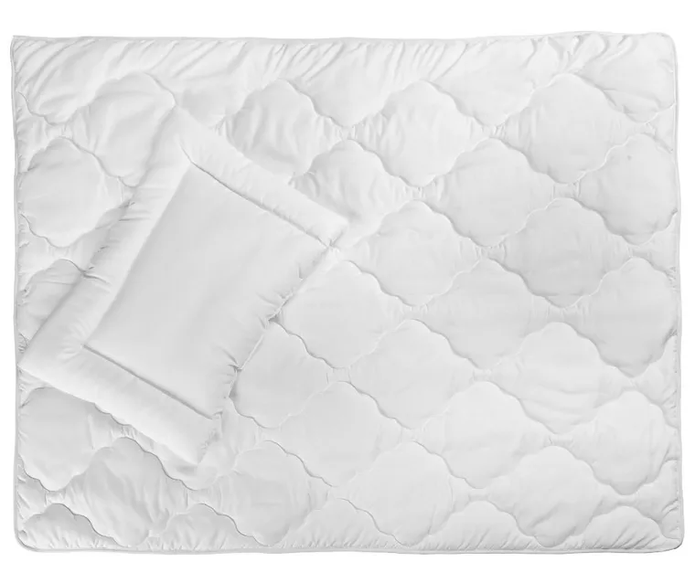 Sensillo, Deluxe, komplet pościeli, biały, 100-135 cm