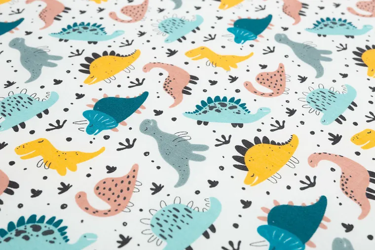 Sensillo, Dinozaury, wkład do łóżeczka, 120-60 cm