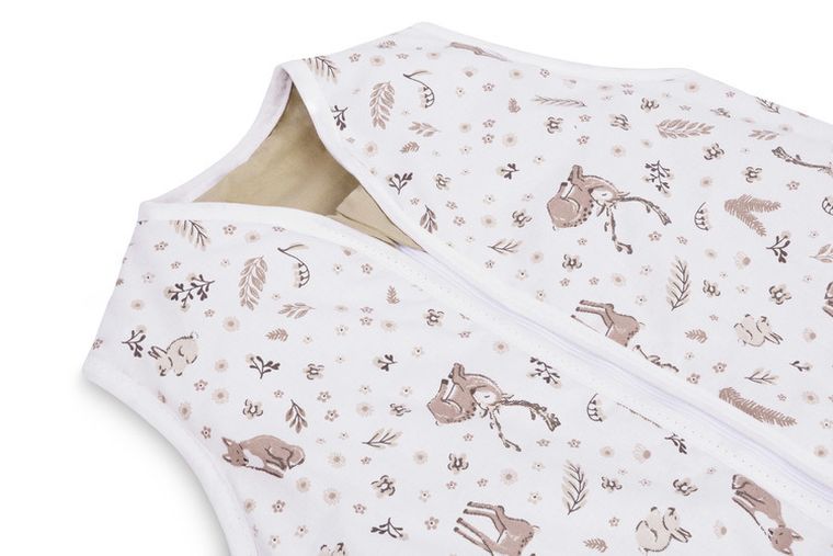 Sensillo, Forest, śpiworek do spania z nogawkami, TOG 1.0, rozmiar XL, beige