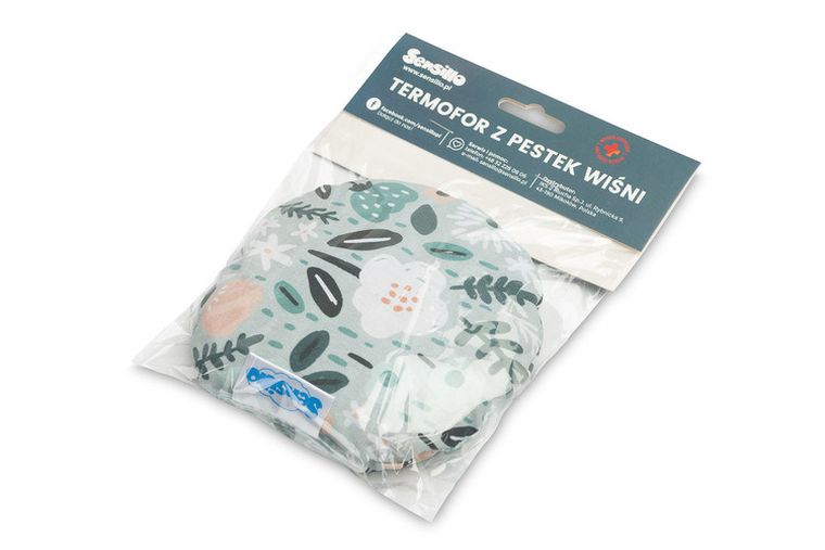 Sensillo, Kwiaty, termofor z pestkami wiśni