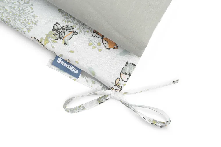 Sensillo, Lasek, ochraniacz do łóżeczka, szary