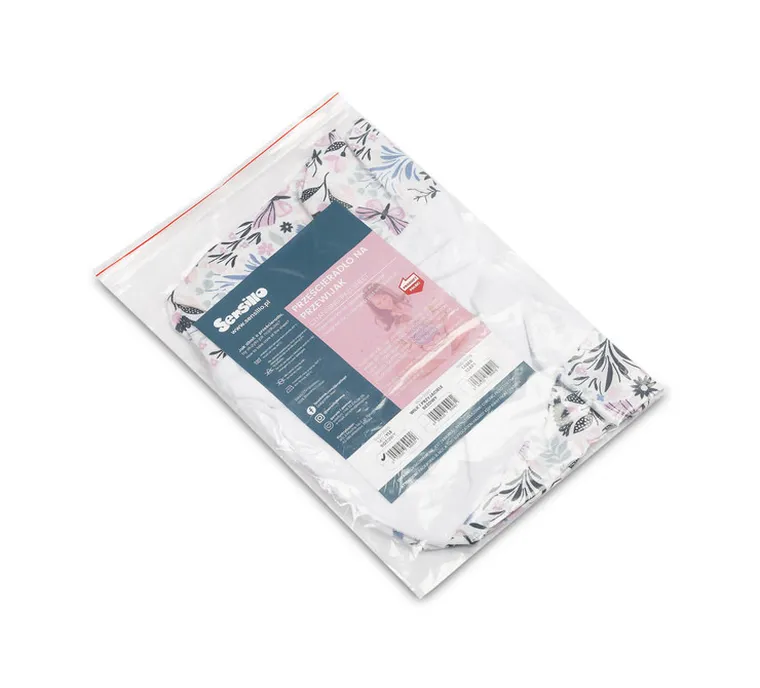 Sensillo, Motyle, prześcieradło na przewijak, różowy, 50-70 cm