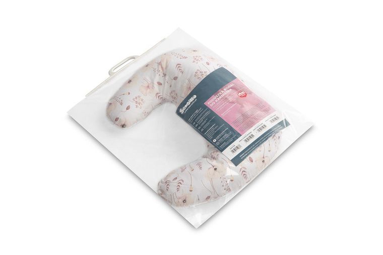 Sensillo, poduszka rogal, maki pastelowe