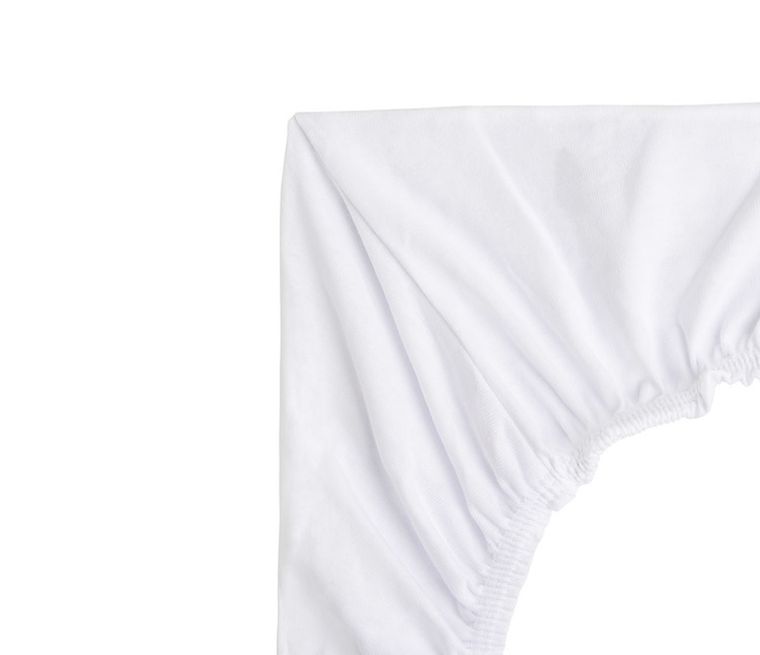 Sensillo, prześcieradło do kołyski, bambus biały, 40-90 cm