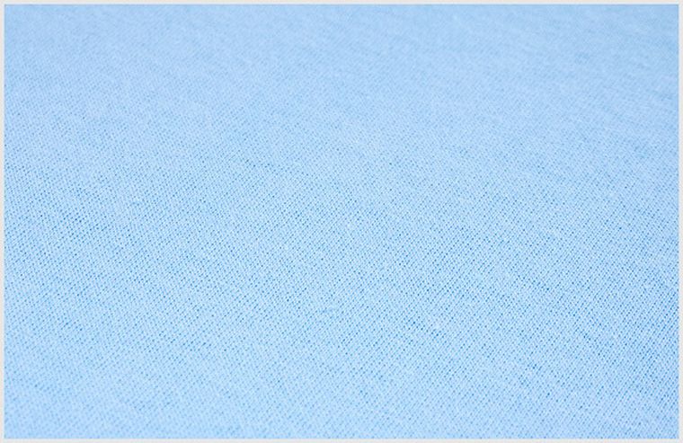 Sensillo, prześcieradło jersey, niebieski, 140-70 cm