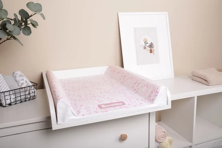 Sensillo, przewijak miękki, różowy listek