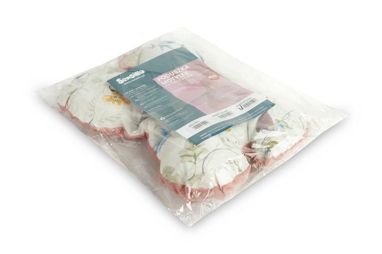 Sensillo, Retro, Listki, poduszka motylek, róż, 26-35 cm