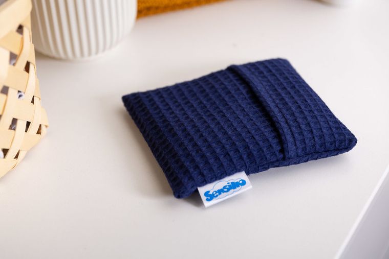 Sensillo, termofor, wafel premium, granatowy