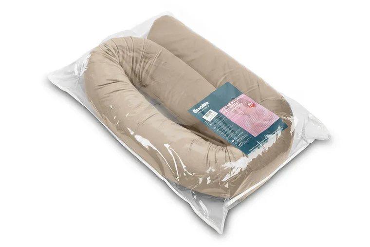 Sensillo, Velvet, ochraniacz wałek do łóżeczka, beż