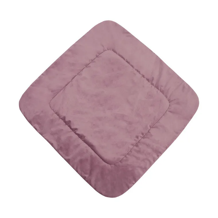 Sensillo, Velvet, rożek, bloom pink, 75-75 cm