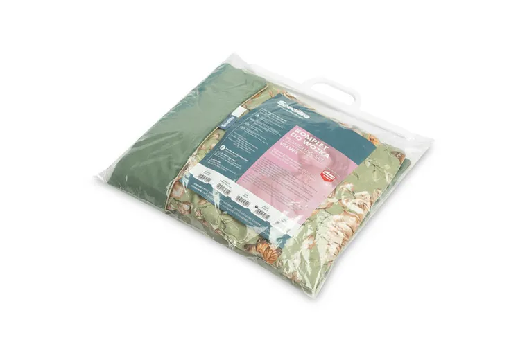 Sensillo, Velvet, Skwer, komplet do wózka, zielony