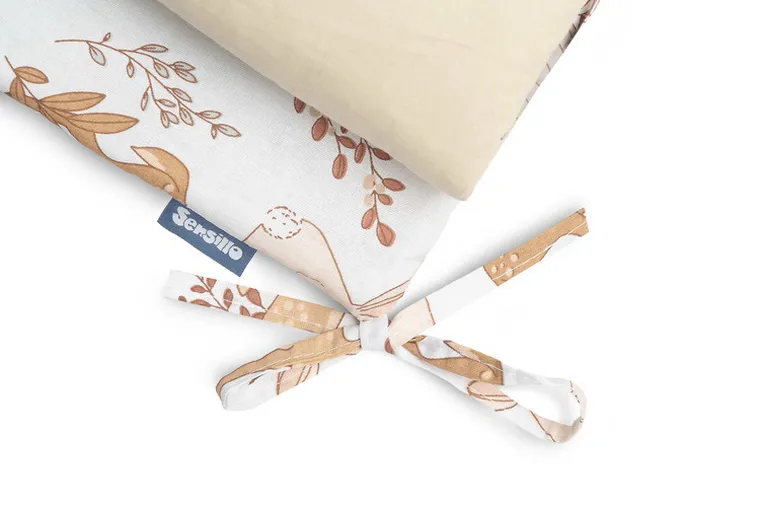 Sensillo, Wilk i przyjaciele, ochraniacz do łóżeczka, beżowy