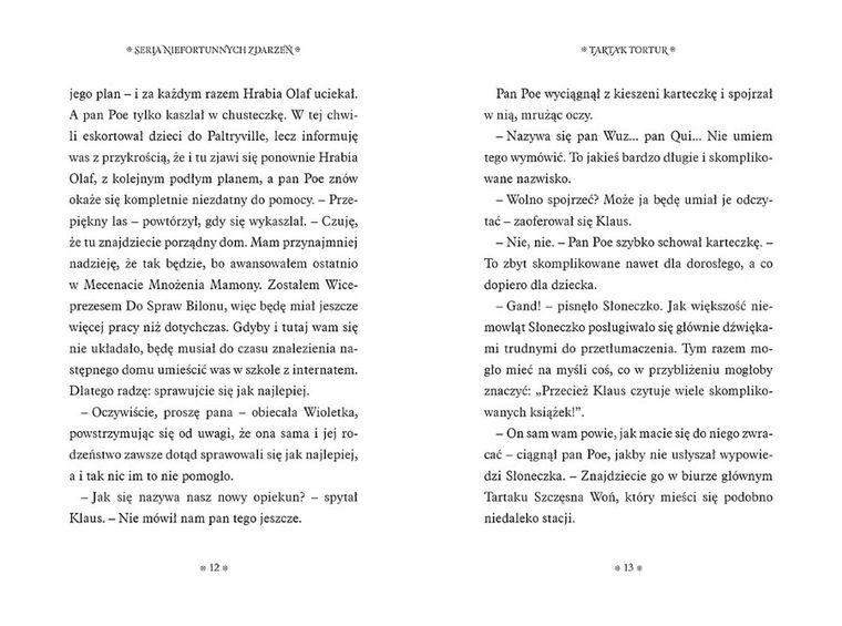 Seria niefortunnych zdarzeń. Tom 4. Tartak tortur