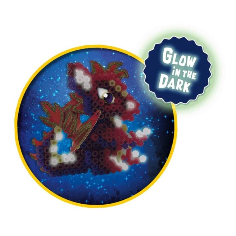 SES Creative, Beedz, Smoki świecące w ciemności, zestaw kreatywny