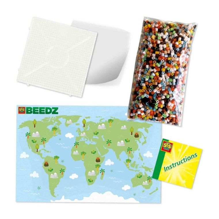 SES Creative, Beedz, Świat zwierząt, zestaw kreatywny