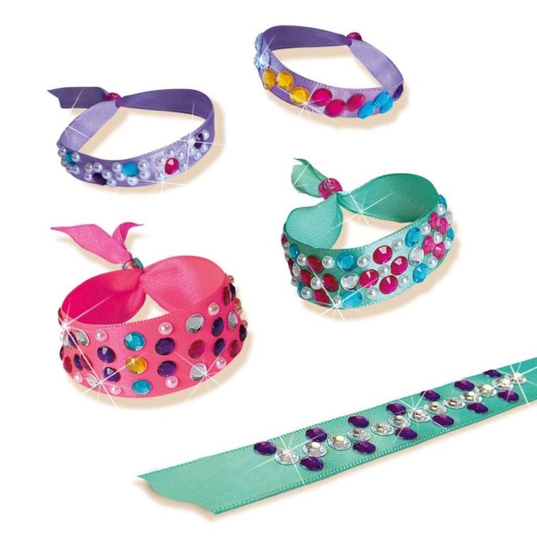 SES Creative, Diamentowe opaski bransoletki, zestaw kreatywny