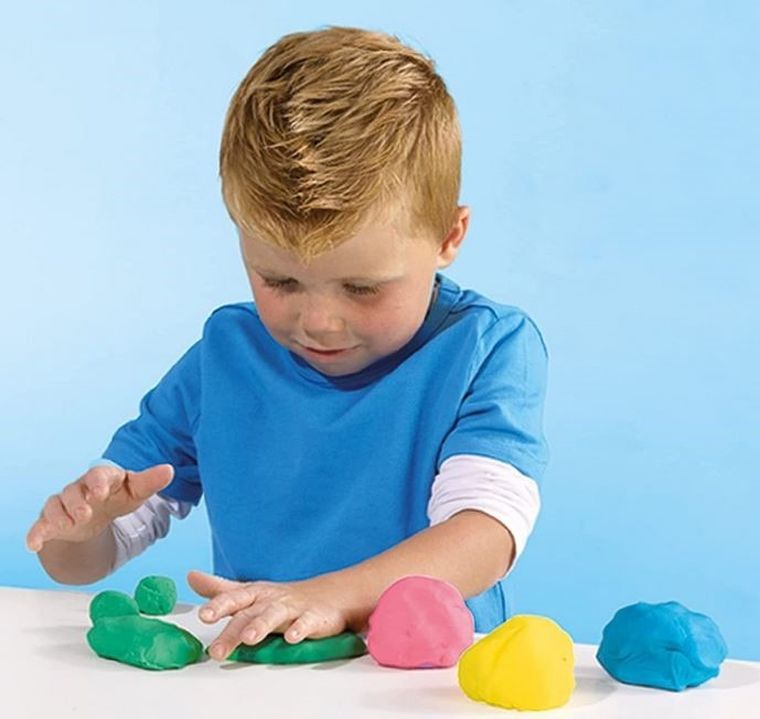 SES Creative, Eco Putty, modelina z drewnianymi akcesoriami