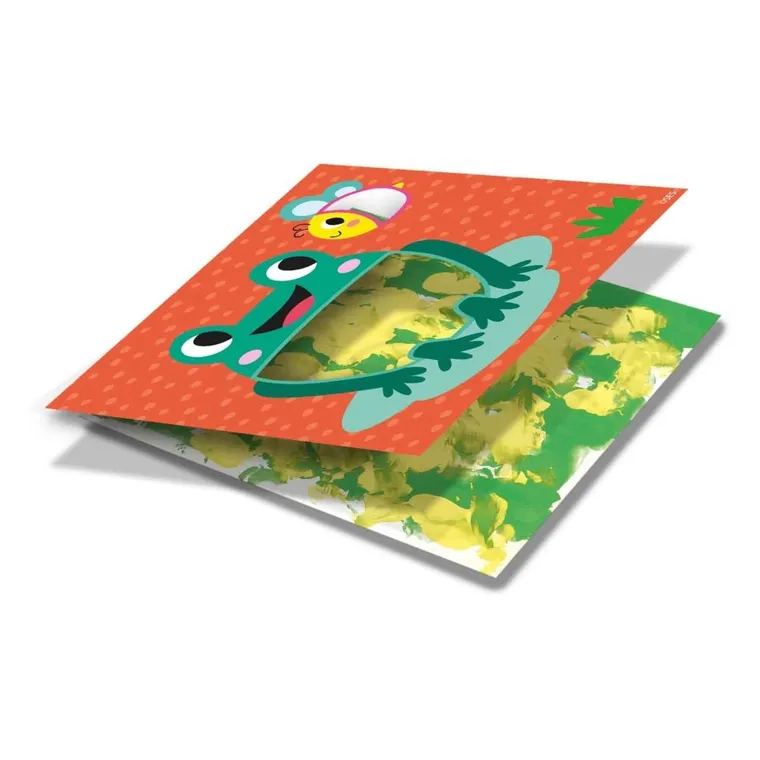 SES Creative, Eko malowanie palcami + szablony, zestaw kreatywny