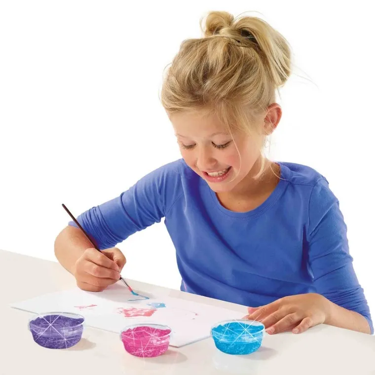 SES Creative, Farby plakatowe z brokatem, 6-45 ml