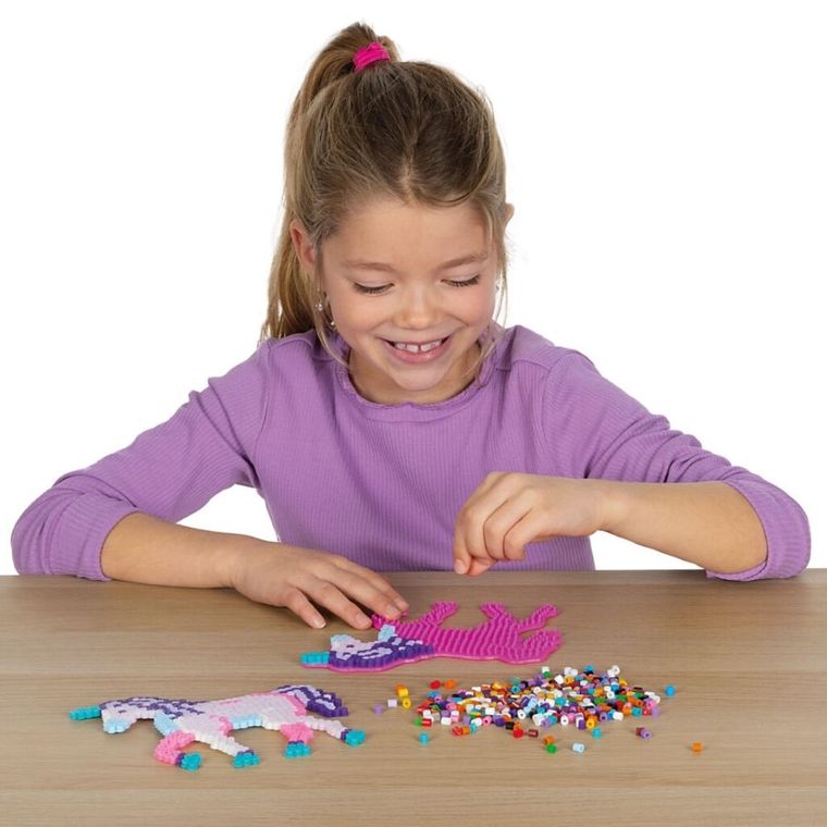 SES Creative, koraliki do prasowania, jednorożce, 1800 elementów