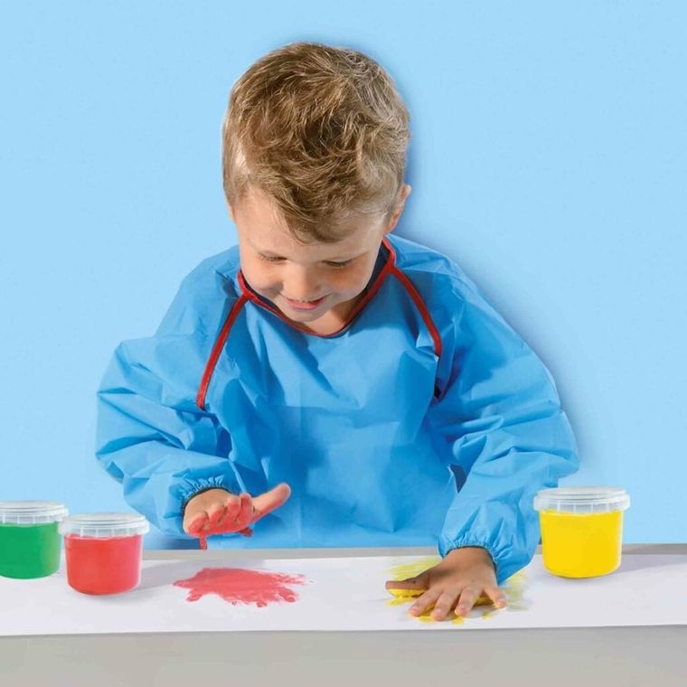 SES Creative, Malowanie palcami, zestaw z fartuszkiem