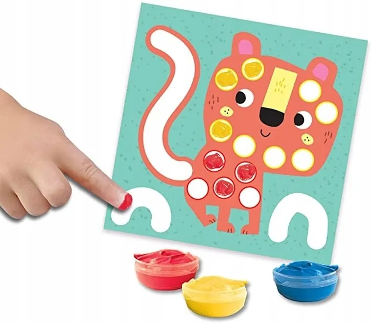 SES Creative, My First, malowanie palcami, 3w1, zestaw kreatywny