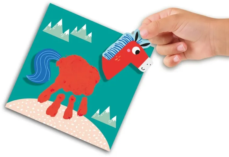 SES Creative, My First, malowanie palcami, zwierzęta