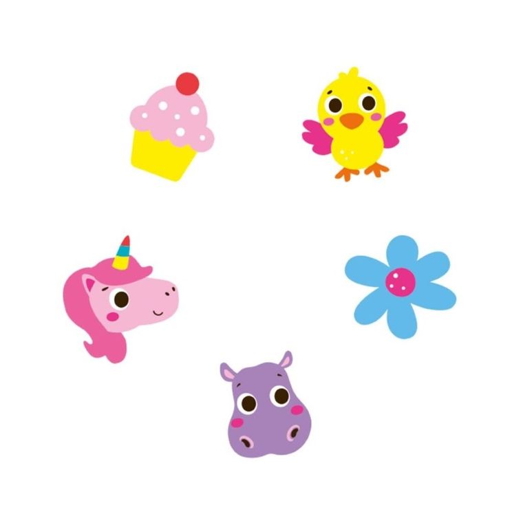 SES Creative, Naklejki na paznokcie, 198 elementów