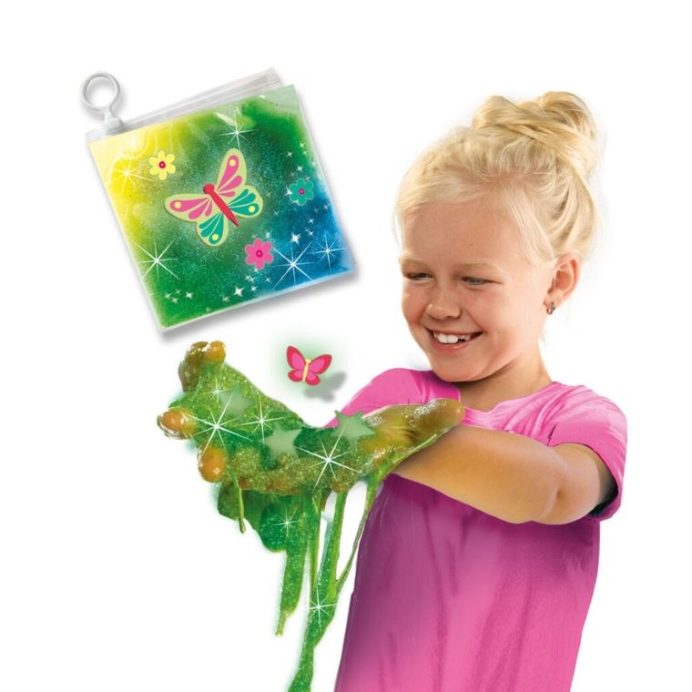 SES Creative, Slime Lab, zestaw świecący w ciemności