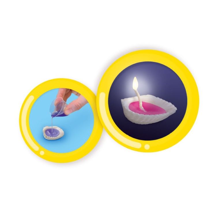 SES Creative, Świece muszelkowe, zestaw do robienia świec