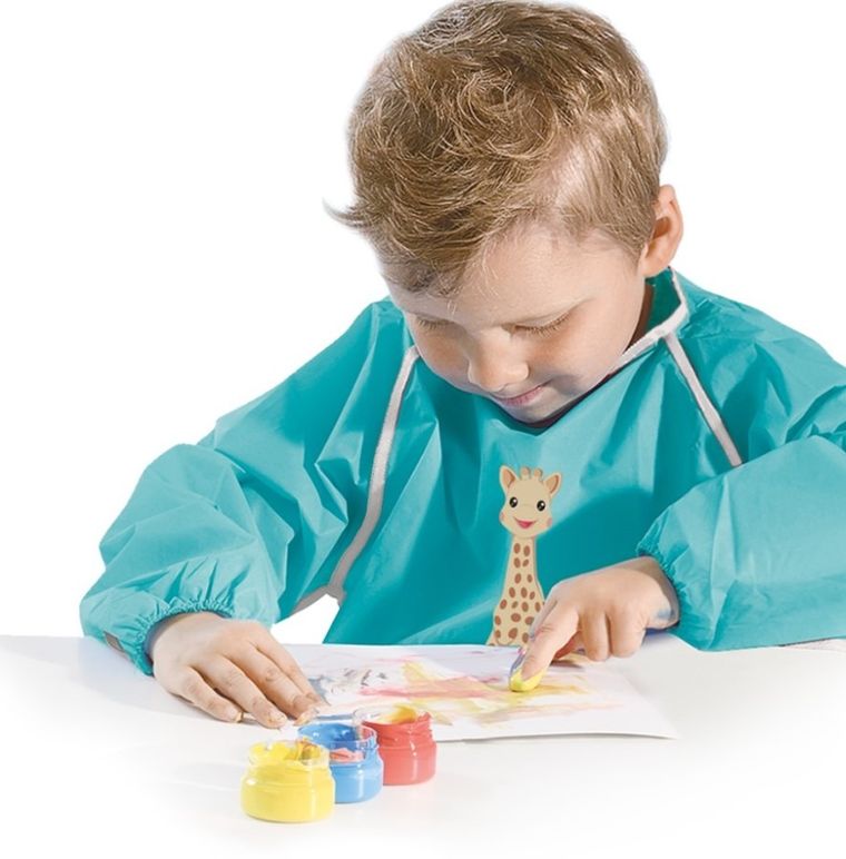 SES Creative, zestaw do malowania palcami, Żyrafka Sophie