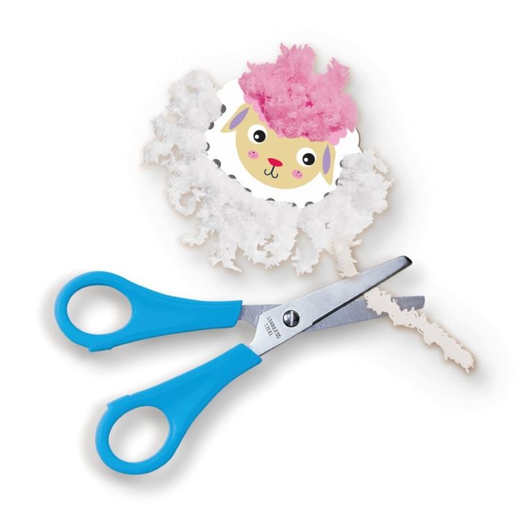 SES Creative, zwierzątka do ozdabiania włóczką, zestaw kreatywny