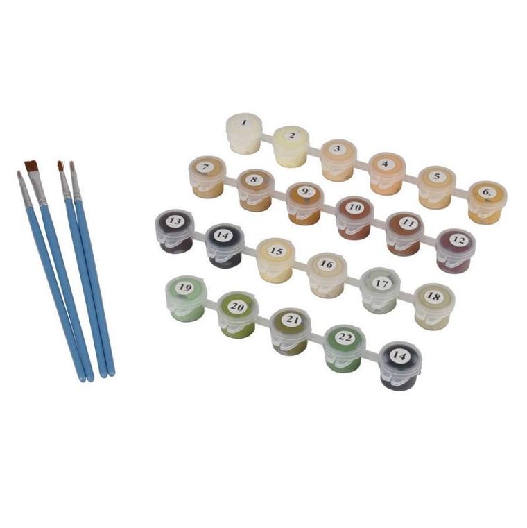 Seurat, malowanie po numerach, zestaw dla początkujących, znane obrazy, 50-40 cm