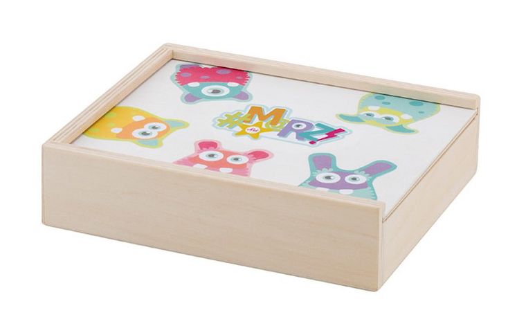 Sevi, Kosmiczne Zwierzątka, zestaw 4 puzzli