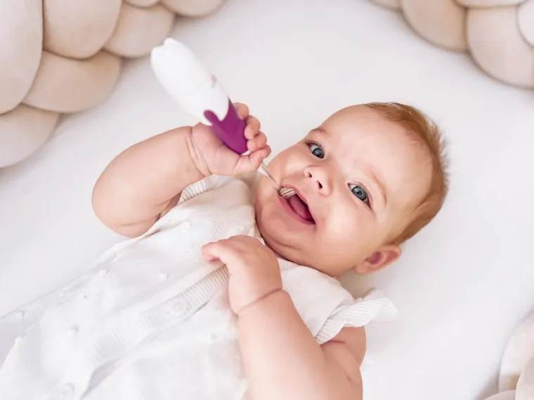 Seysso, Baby Penguin, szczotka soniczna dla dzieci, 0-3 lat