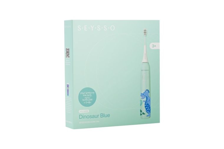 Seysso, Kids, Dinosaur, szczoteczka soniczna, blue, 3l+
