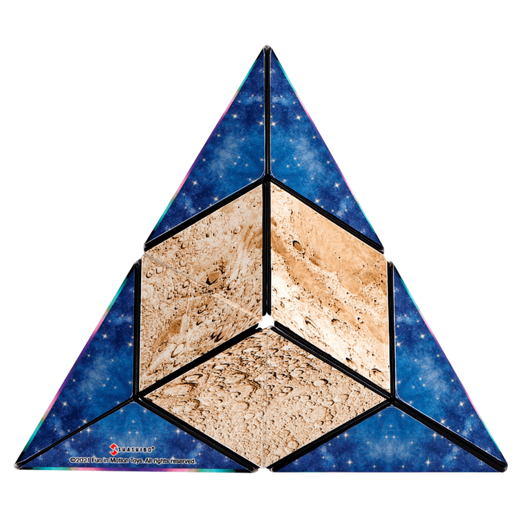 Shashibo, kostka magnetyczna, łamigłówka, Moon