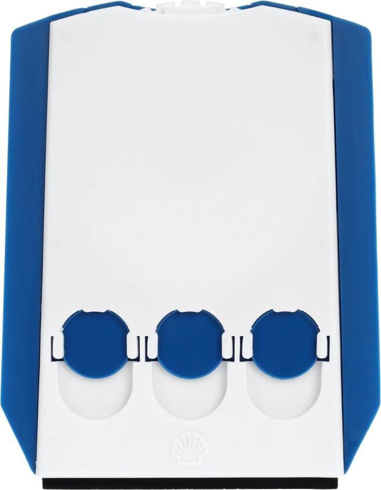 Shell, tarcza parkingowa, skrobaczka, 2w1