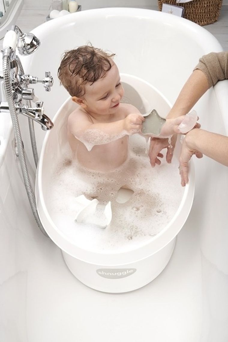 Shnuggle, Toddler, wanienka dla dziecka, szara