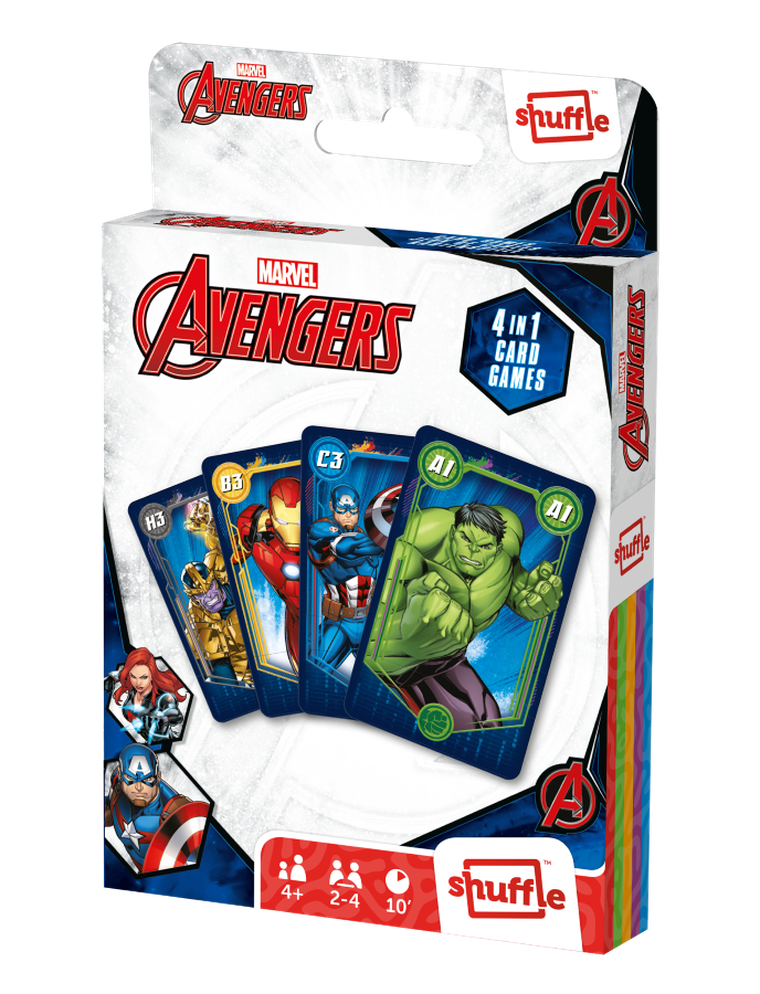 Shuffle, The Avengers, gra karciana 4w1