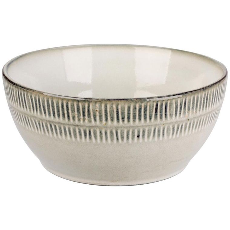 Siaki Collection, miseczka ceramiczna, szara, 16 cm, 750 ml