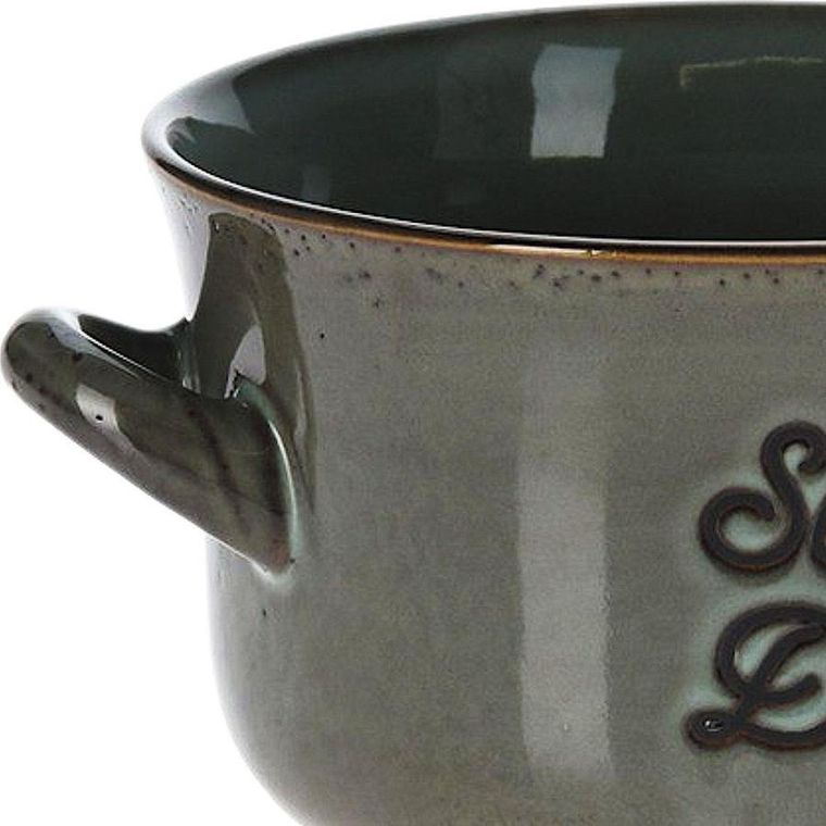 Siaki Collection, miska ceramiczna, zielona, 650 ml