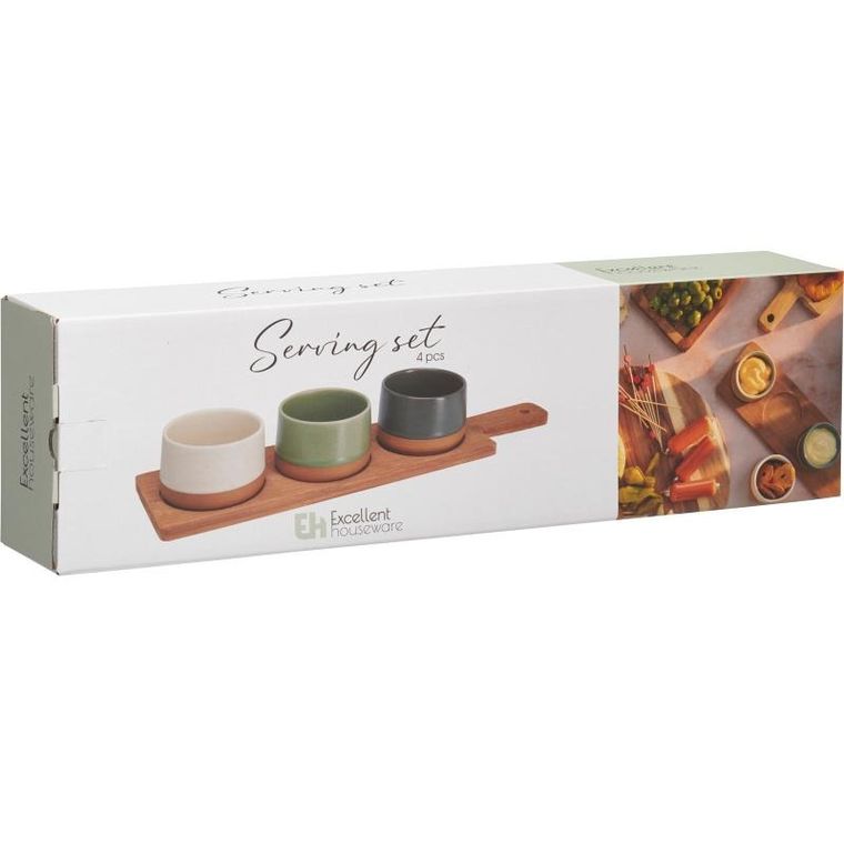 Siaki, Voyo, ceramiczne miseczki na przekąski, 4 elementy