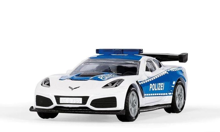 Siku, Chevrolet Corvette, radiowóz, model pojazdu, 1525