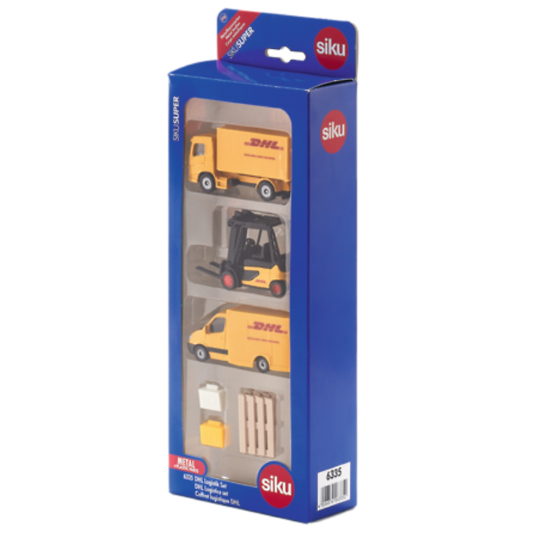 Siku, DHL, zestaw modeli pojazdów, 6335